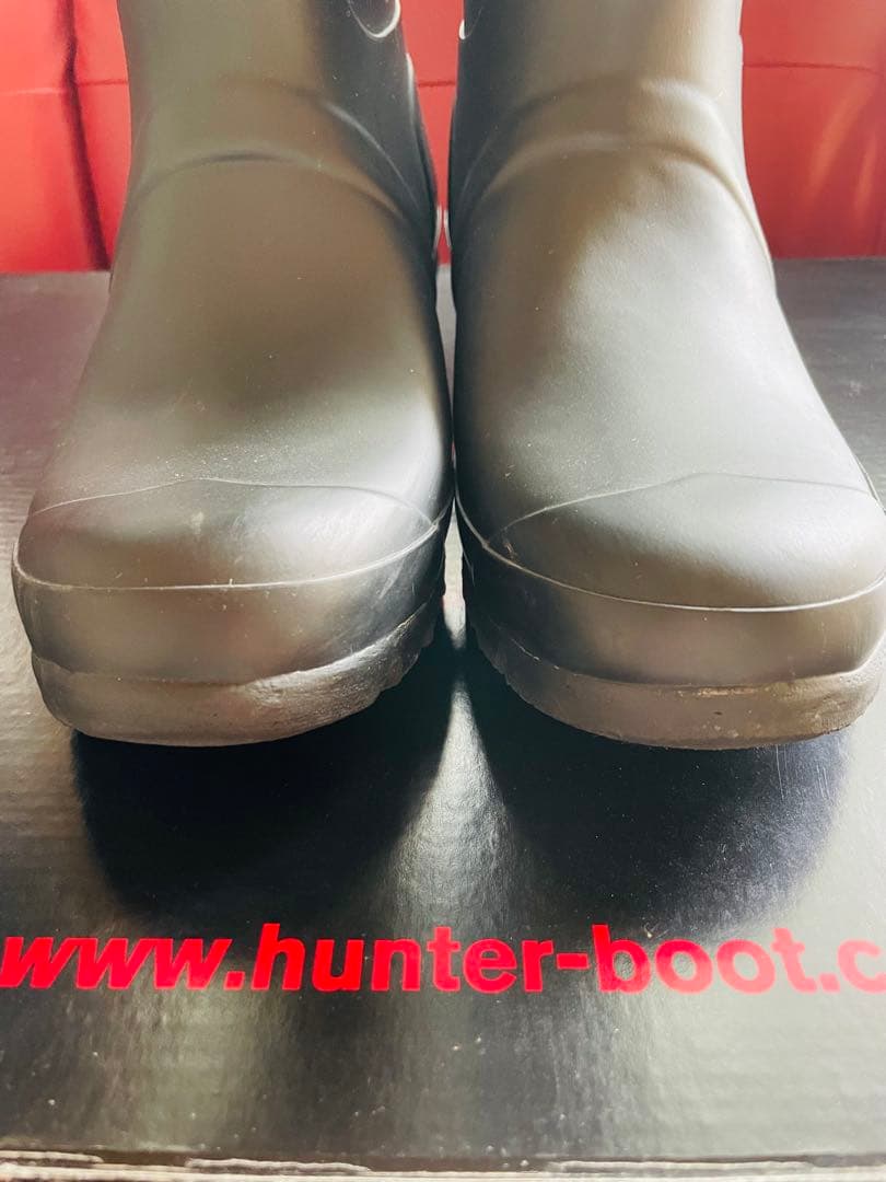 【美品】【正規品】ロングレインブーツ25cm〜25.5cm ハンターブ