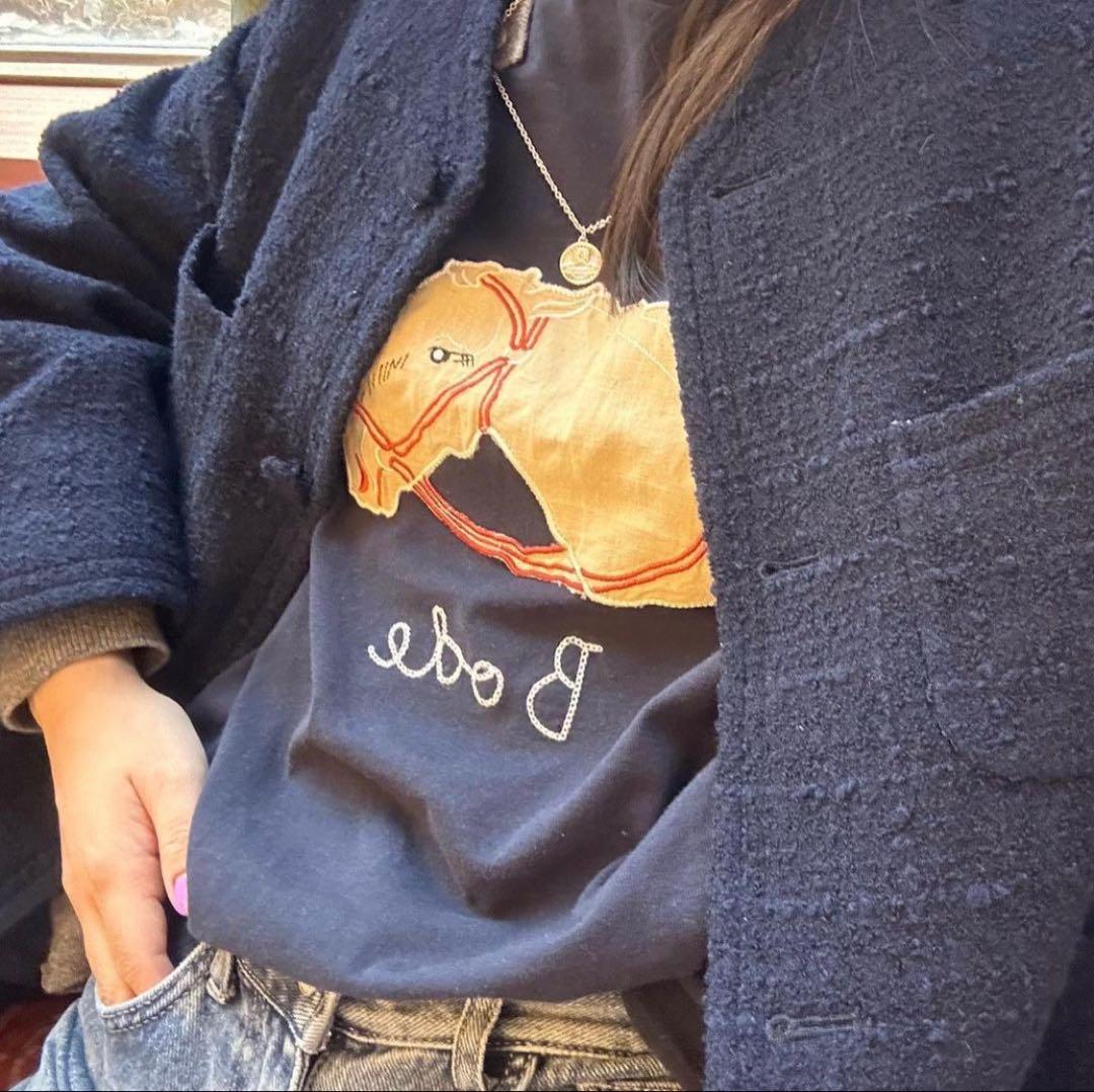 BODE PONY APPLIQUE CREWNECK - メルカリ