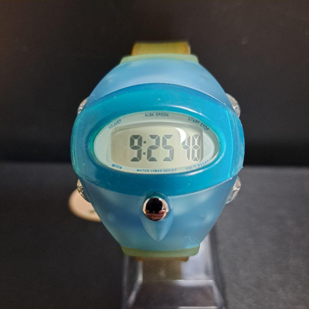 デッドストック ALBA アルバ スプーン SPOON 青スケルトン - メルカリ