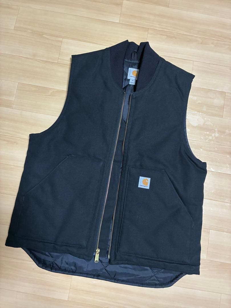Carhartt ダックベスト／Mサイズ（V01-BLK) Carhartt（カーハート） 【並行輸入品】カーハート ベスト Carhartt