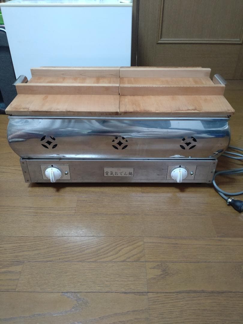 業務用おでん鍋 EBM 18−8 おでん鍋 尺8（54cm）LP / 業務用 8ッ仕切 ガス