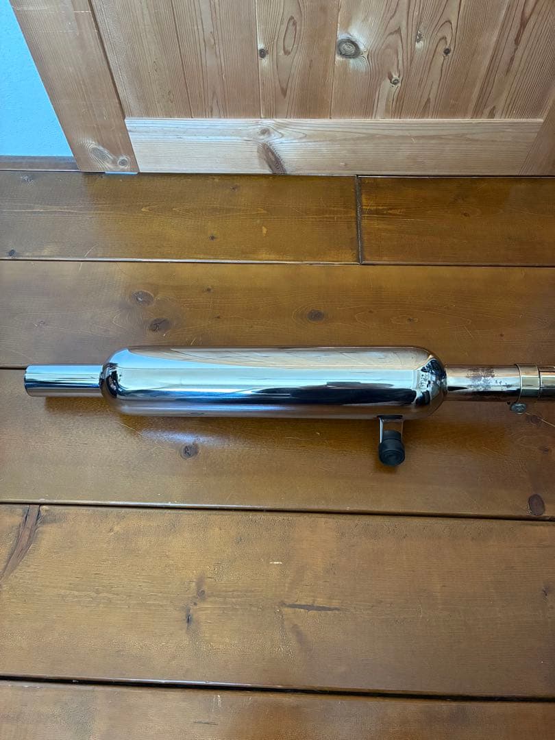 大和ステンレス マフラー 中音 新品エキパイ付 エストレヤ 250TR