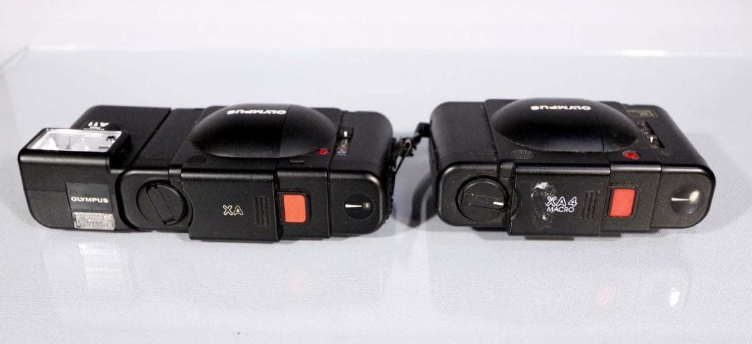 □オリンパス□コンパクトフィルムカメラ□XA A11/XA4□動作未確認