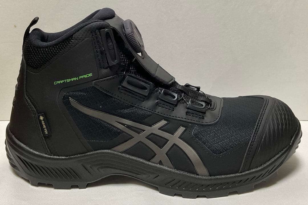 ①アシックス安全靴 WINJOB CP604 G-TX BOA 25.5cm