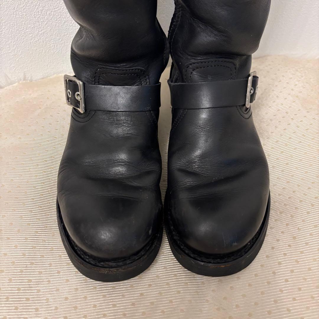 ハーレーダビッドソン エンジニアブーツ ブラック 38(24~24.5cm)