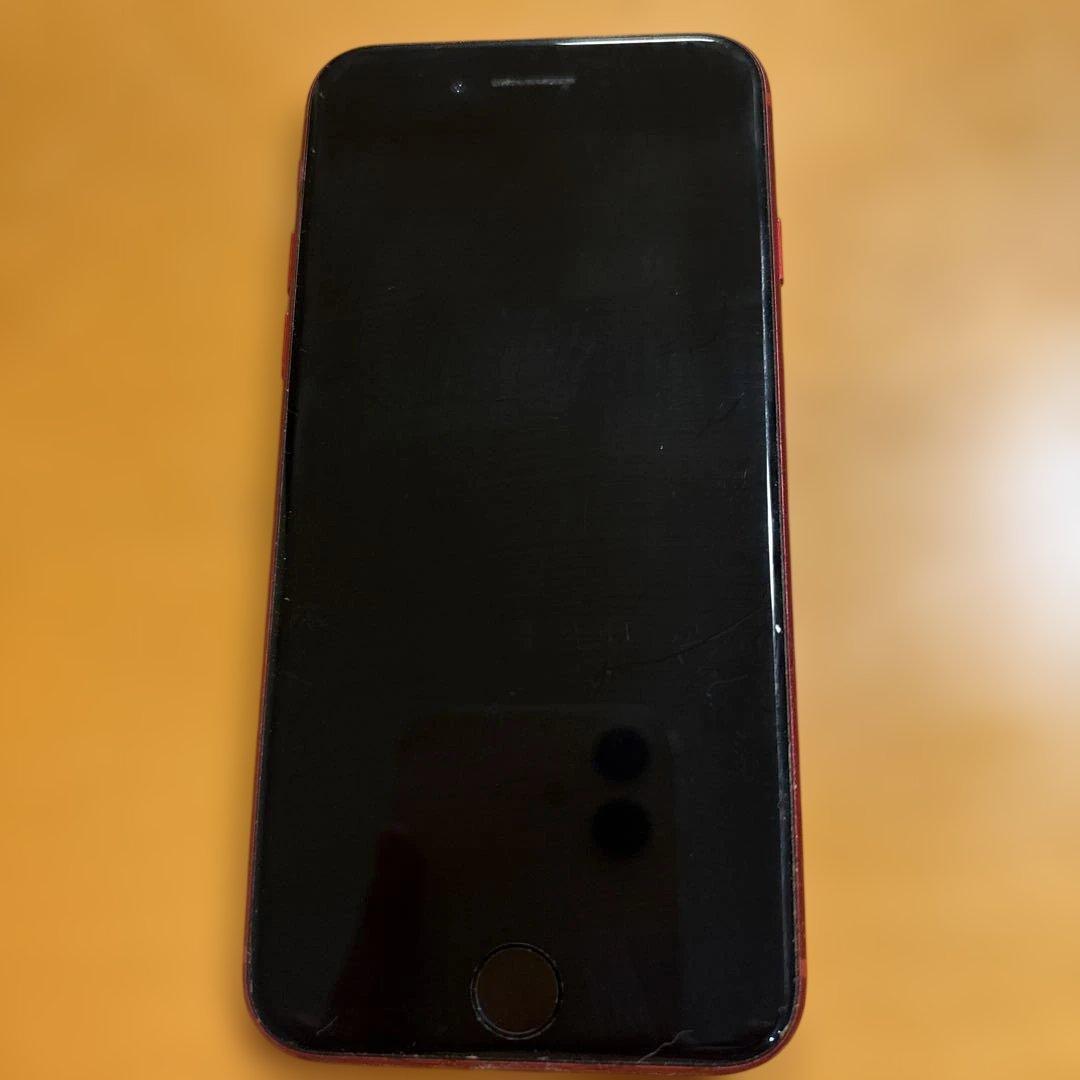 iPhone SE 2 128GB レッド SIMフリー純正バッテリー80% iPhone SE（第2世代） 安心の1年保証！iPhoneSE 第2世代 128GB