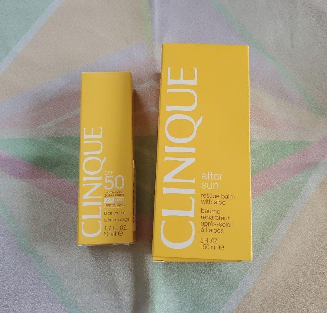 CLINIQUE SPF 50 フェイスクリーム & アフターサンバーム セット Broad Spectrum SPF 50 Sunscreen Face Cream | Clinique