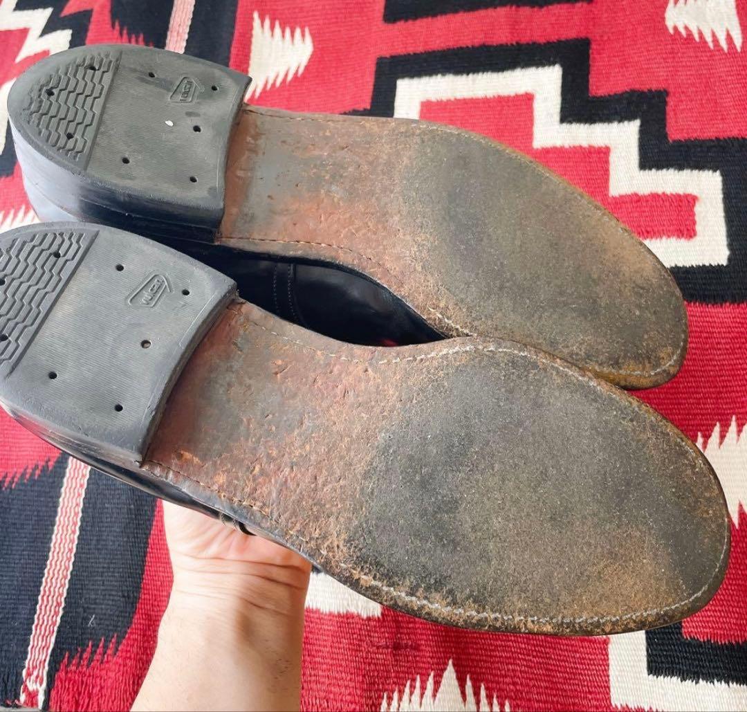 希少70s US NAVY サービスシューズ 1974年ヴィンテージ - メルカリ