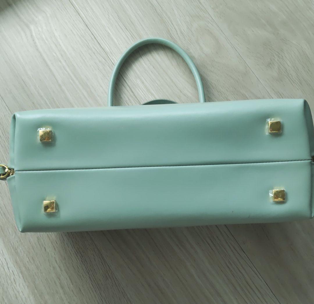 TOV ミントグリーン ハンドバッグ