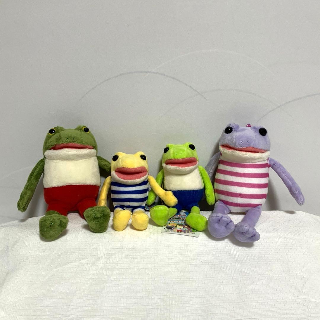 おとぼけケロピョン バケーション LMC・VMC ぬいぐるみ 4種セット