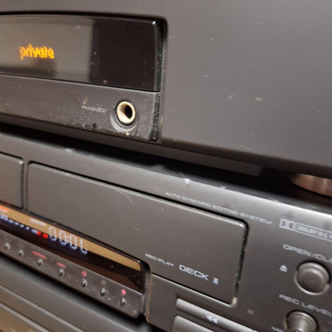 Pioneer private J710 コンポ LD/カセット現状品 - メルカリ