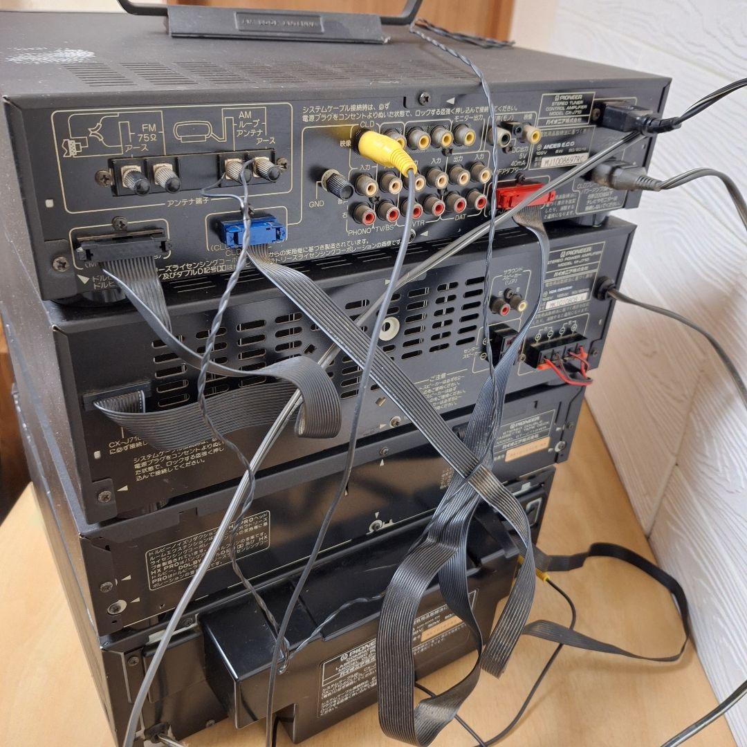 Pioneer private J710 コンポ LD/カセット現状品 - メルカリ