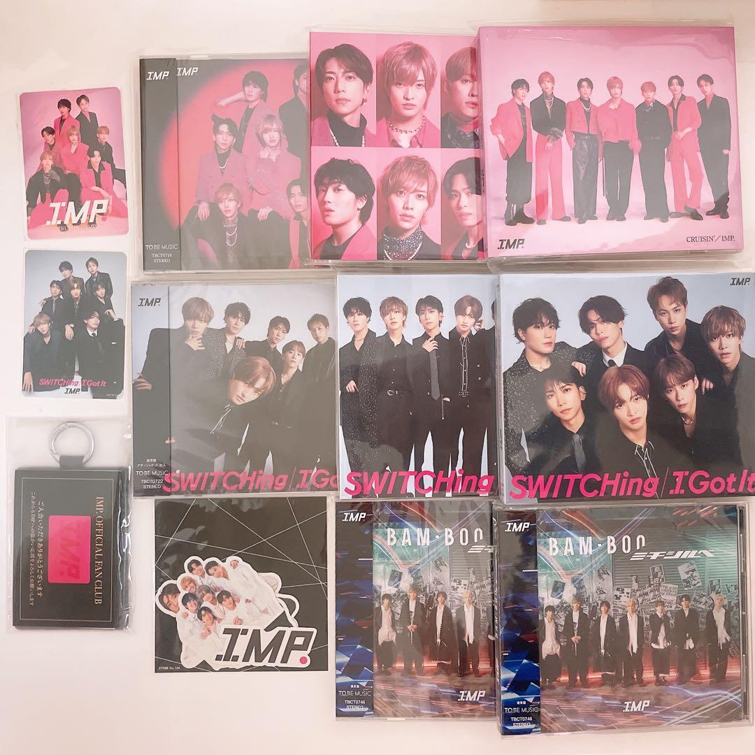 IMP. シングルCD ステッカー まとめ売り 新品未開封】IMP. BAM-BOO ミチシルベ CD購入特典ステッカー - メルカリ