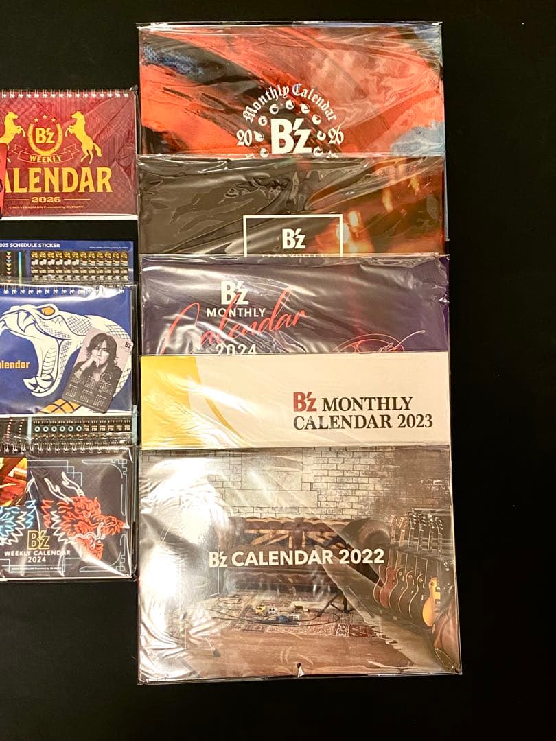 値下☆未開封有☆ 2018〜2026年B'z PARTY オフィシャルカレンダー