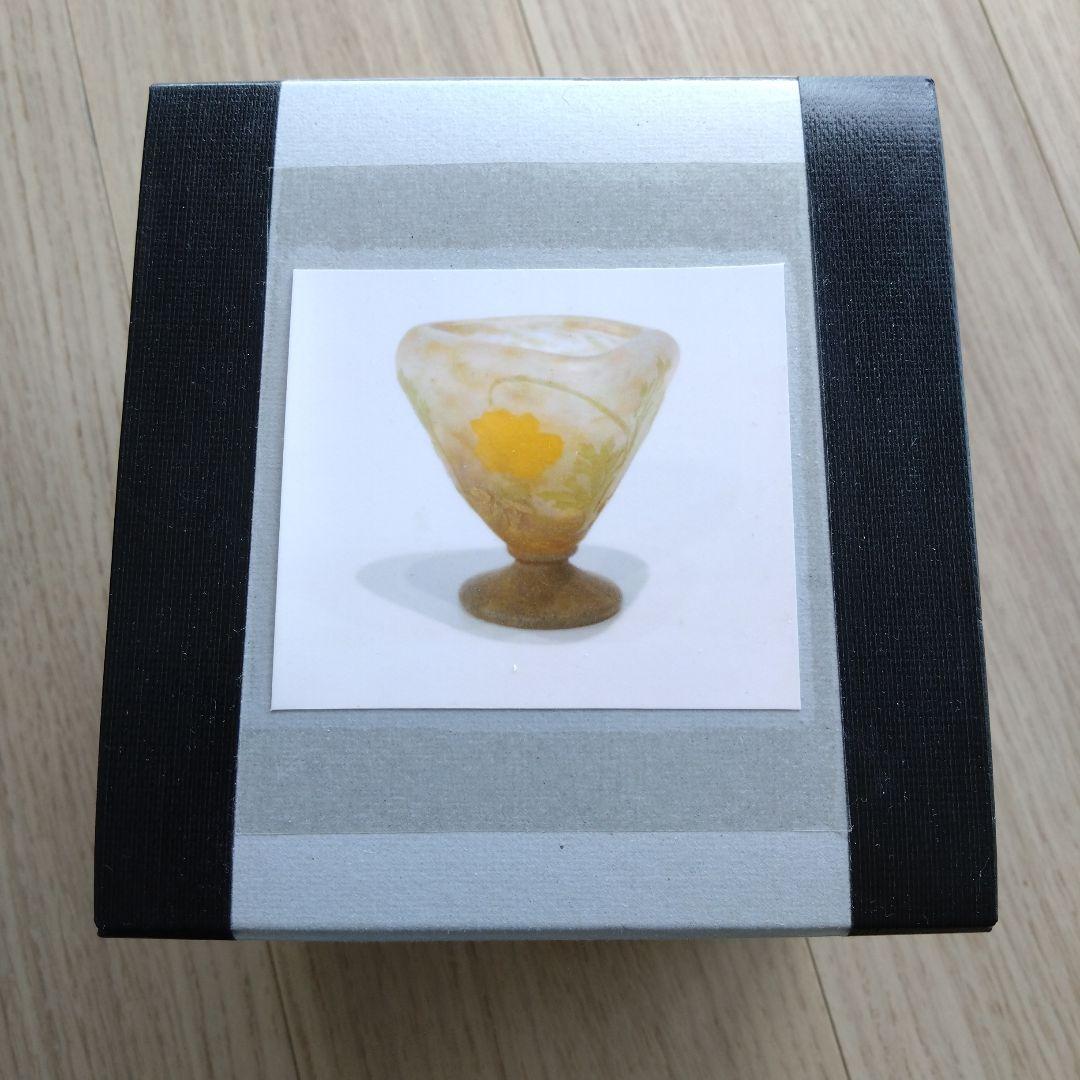 n*1様 ドーム ヒナゲシ文花器 花器 箱付き アールヌーボー ドーム兄弟