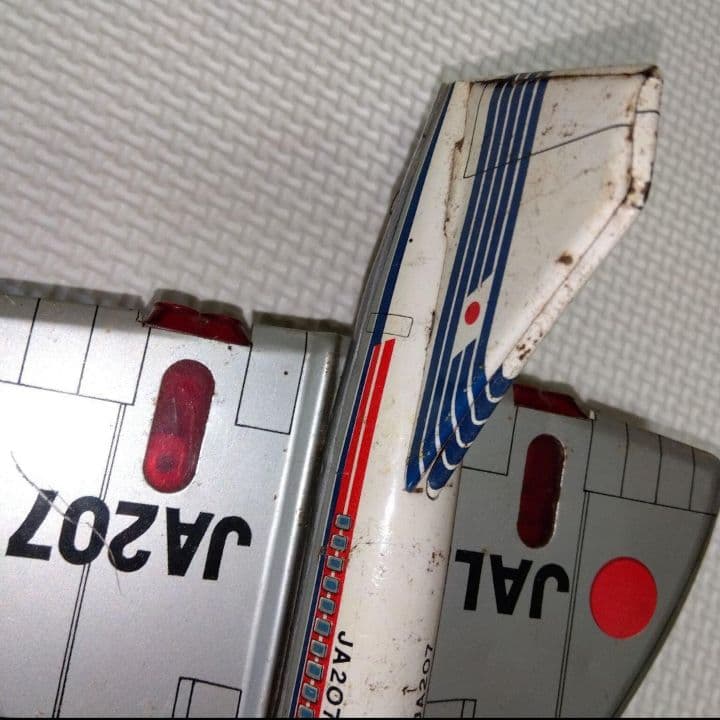 ジャンク品】 激レア JAL JA207 ブリキ コンコルド - メルカリ