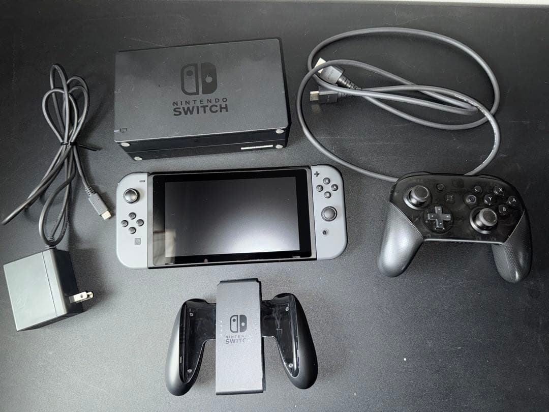 Nintendo Switch 本体 + プロコントローラー ＋ SDカード Switch本体 SDカード128GB グレー Amazon.co.jp: 【任天堂ライセンス