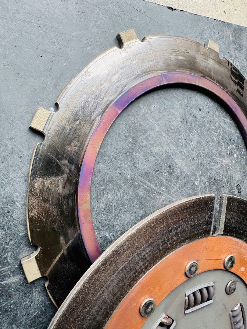 OS技研ツインプレート RB25 RB26 L型 VQ35パーツ 215mm - メルカリ