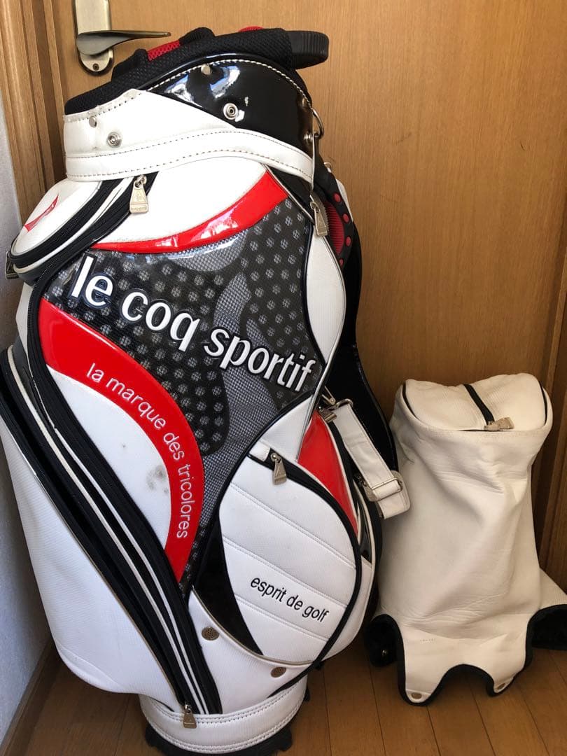 送料込み】廃盤希少品 ルコックスポルティフ キャディバッグ ゴルフ