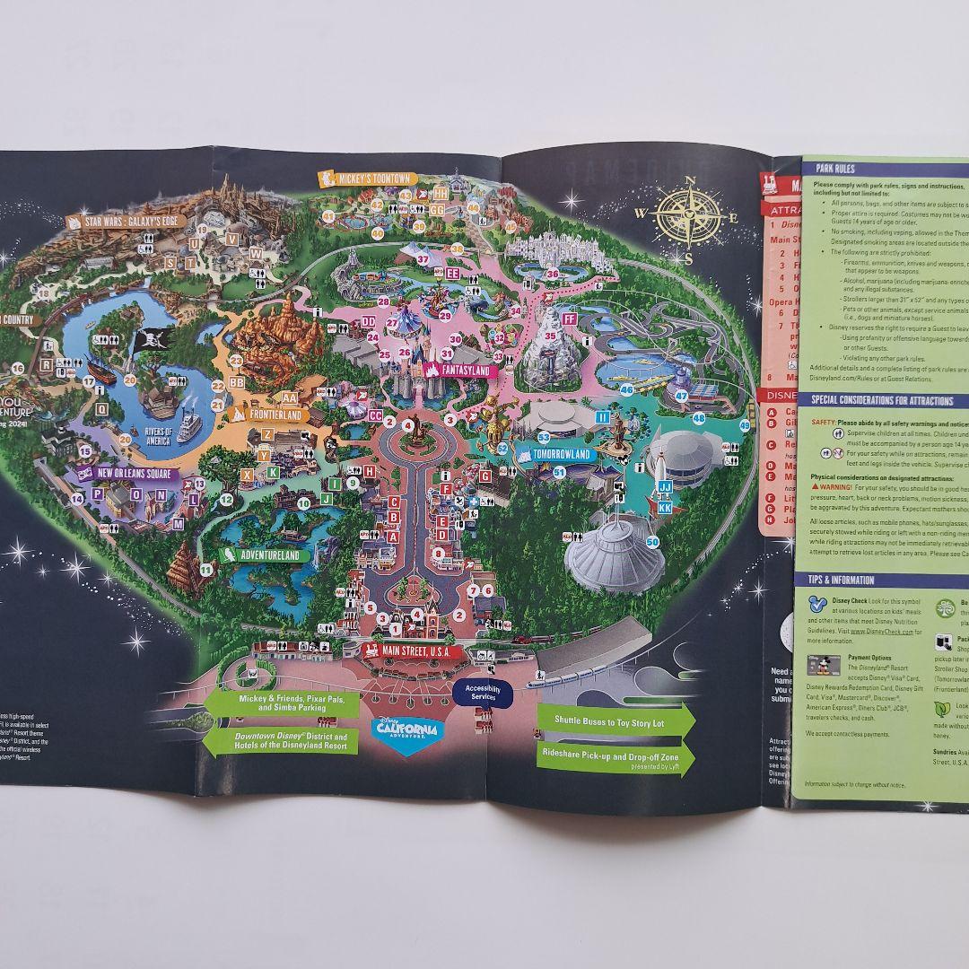 2024年秋】カリフォルニアディズニー パンフレット - メルカリ