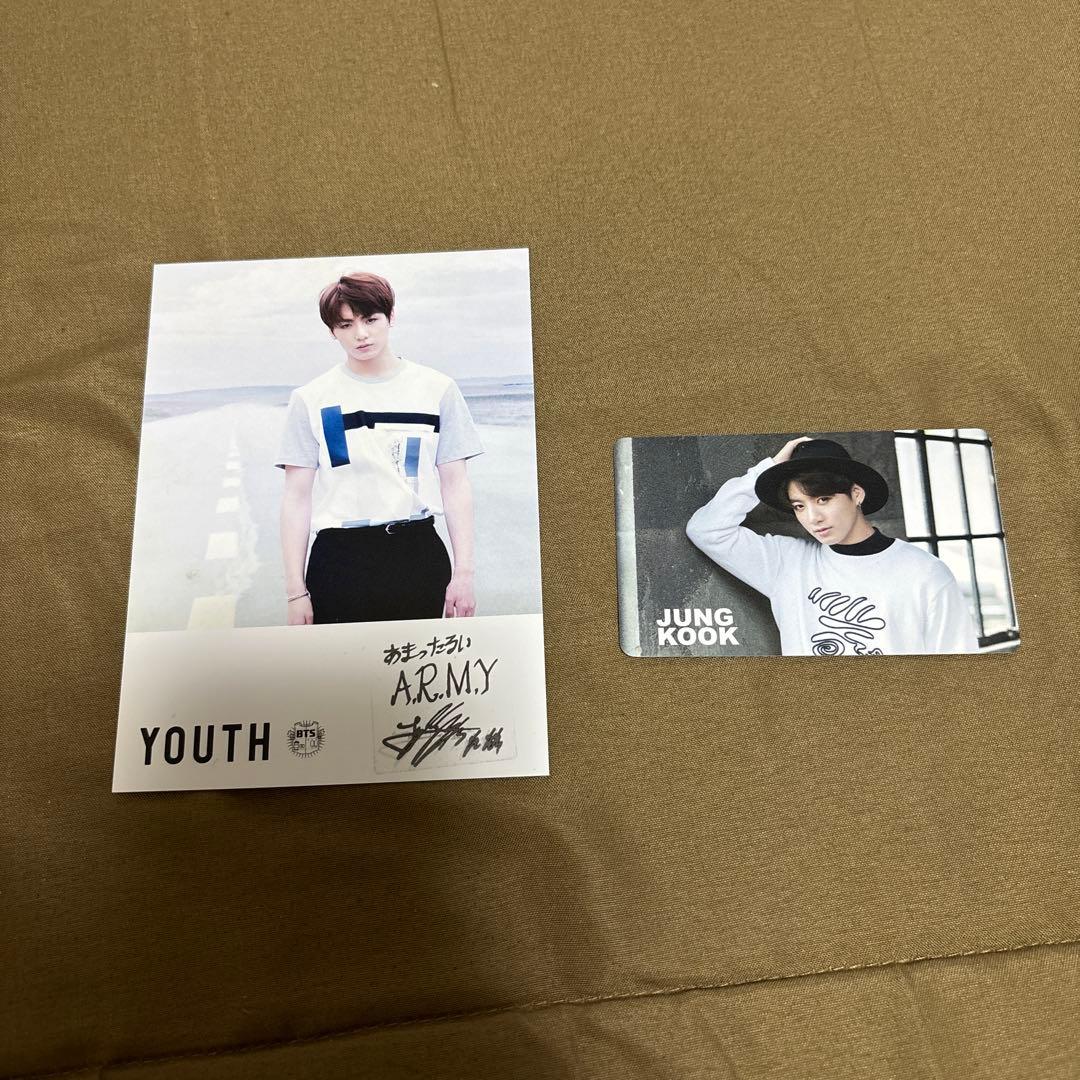 BTS ジョングク RUN YOUTH 握手会 手渡し トレカ ポストカード BTS 防弾少年団☆RUN 握手会 手渡し トレカ カード_J-HOPE ホソク ver.
