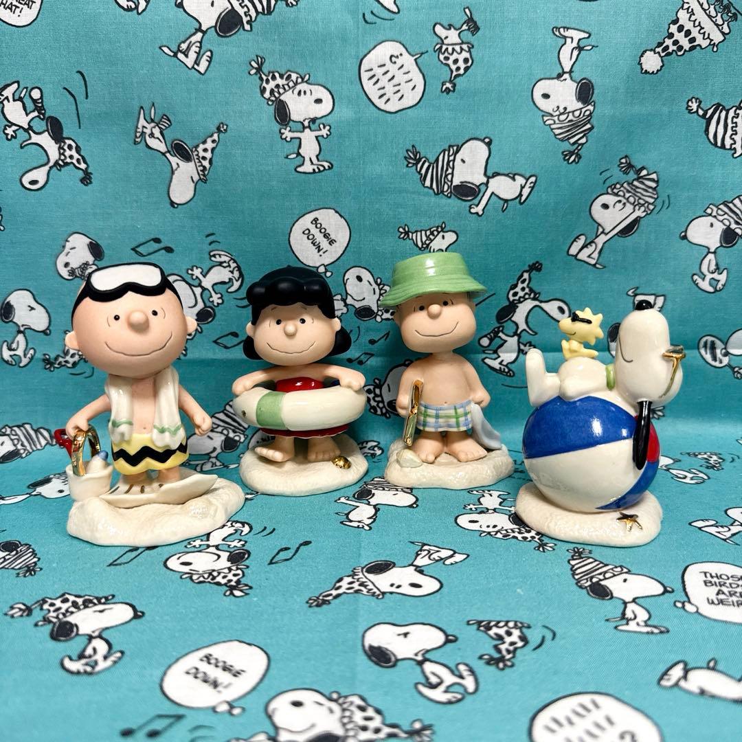 スヌーピー LENOX 陶器 海外 置物 ビーチ 4点セット 楽天市場】レノックス スヌーピー ピーナッツ ベースボール 野球 置物6