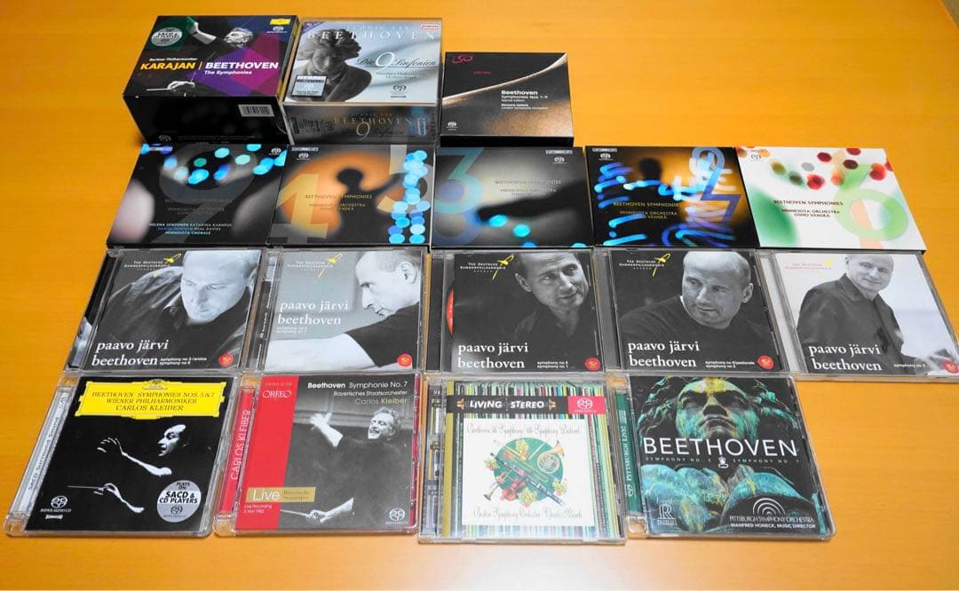 ベートーヴェン交響曲Hybrid SACD聞き比べ タワーレコード×Sony Classical究極のSACDハイブリッド・コレクション