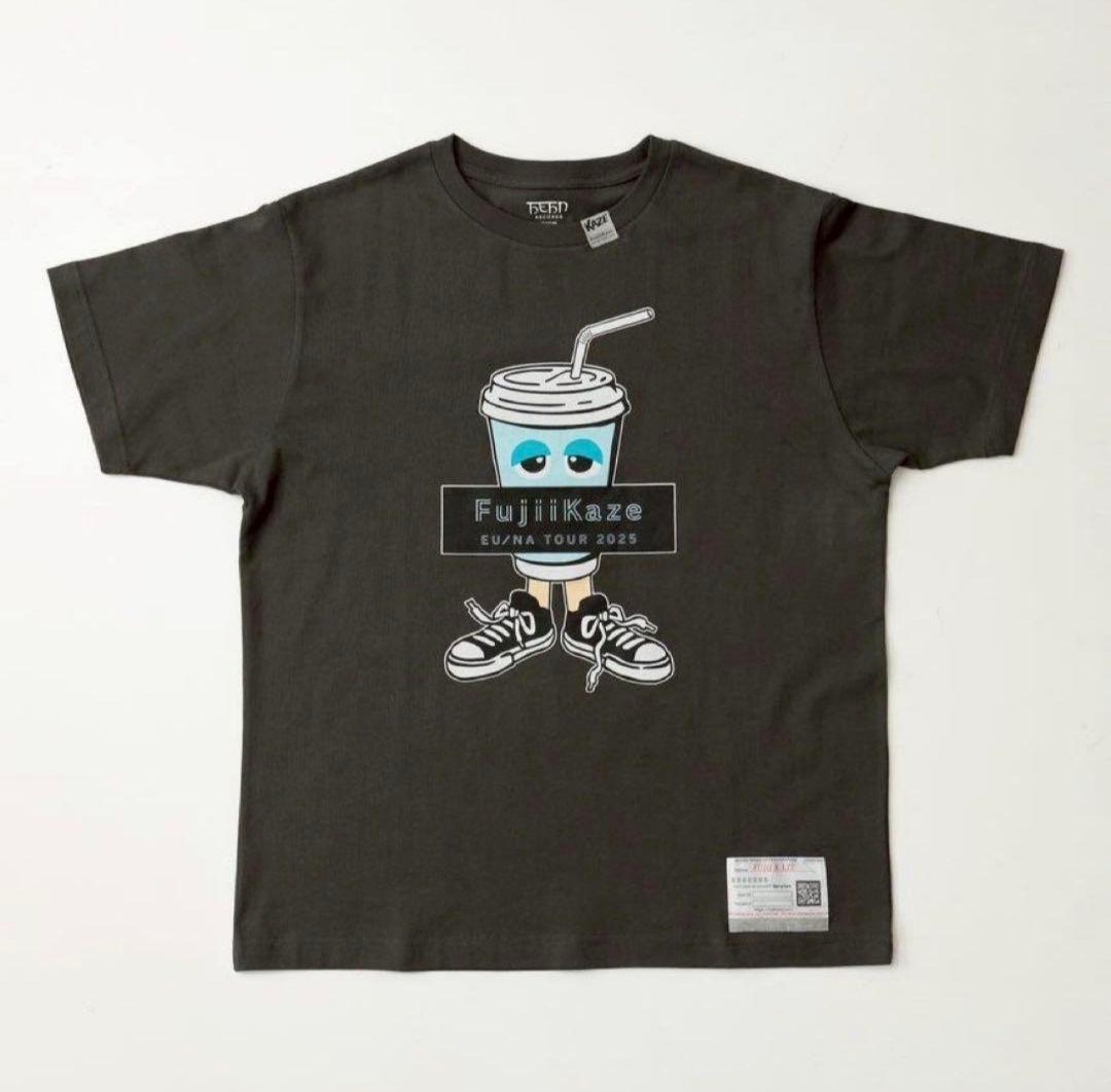 藤井風 FujiiKaze EU NA TOUR 2025 ドリンクTシャツ - メルカリ