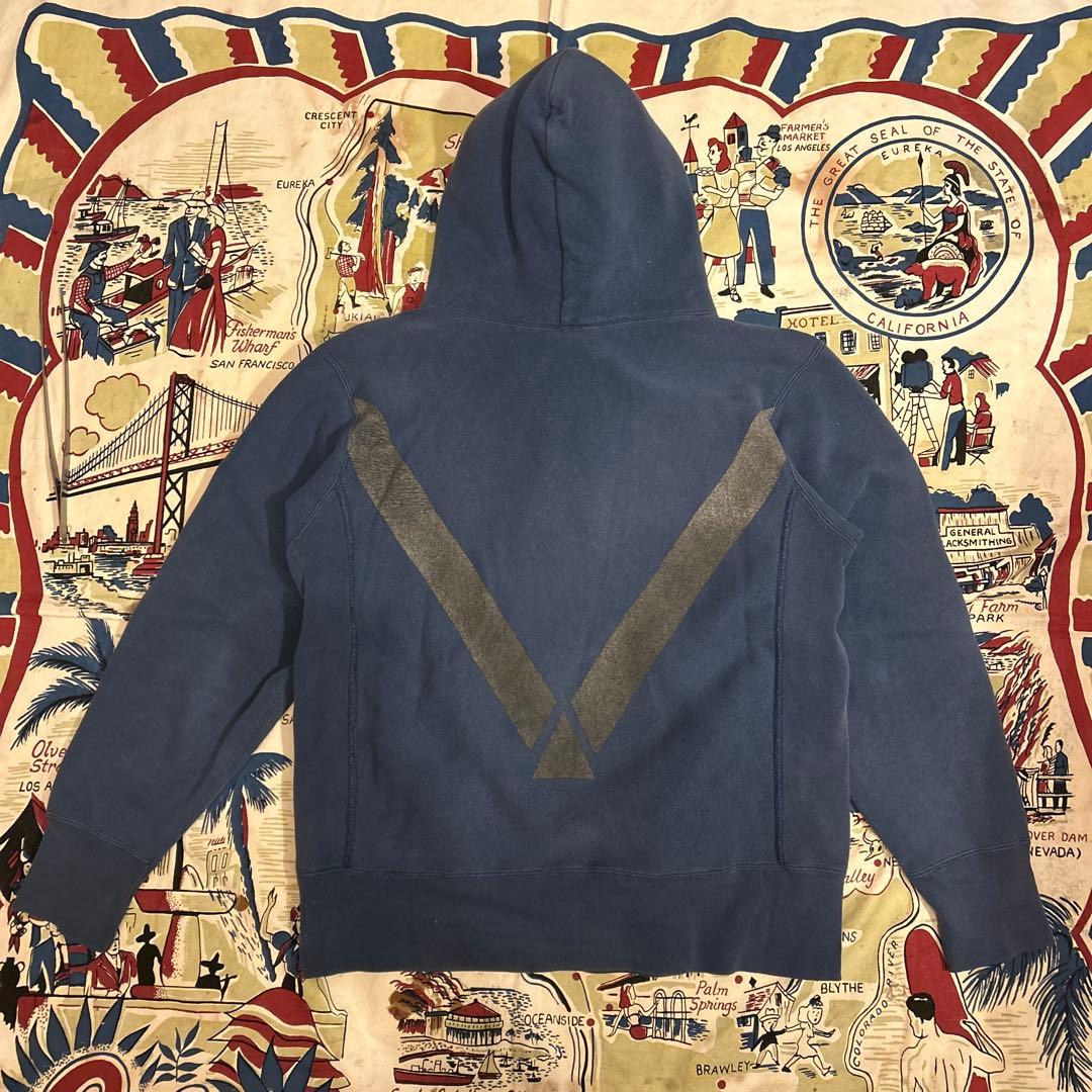 Champion USAFA スウェットパーカー L ネイビー フェード - メルカリ