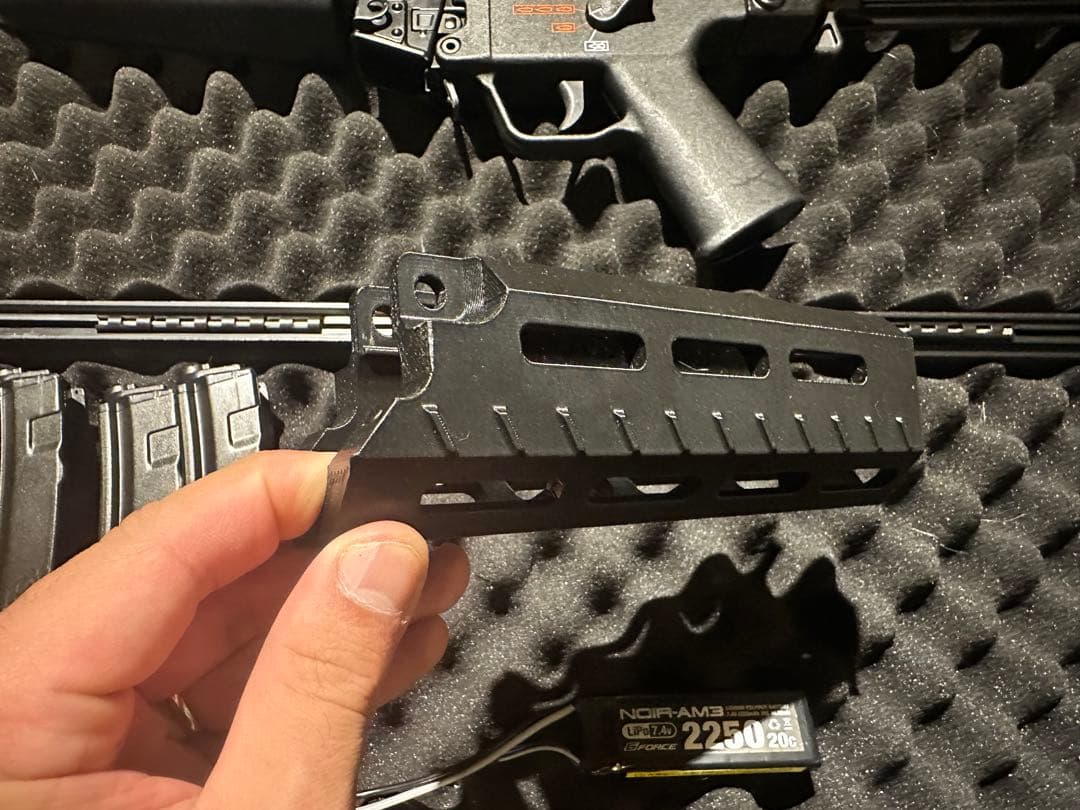 マルイ】次世代MP5A5 バッテリー マガジン ハンドガード ガンケース