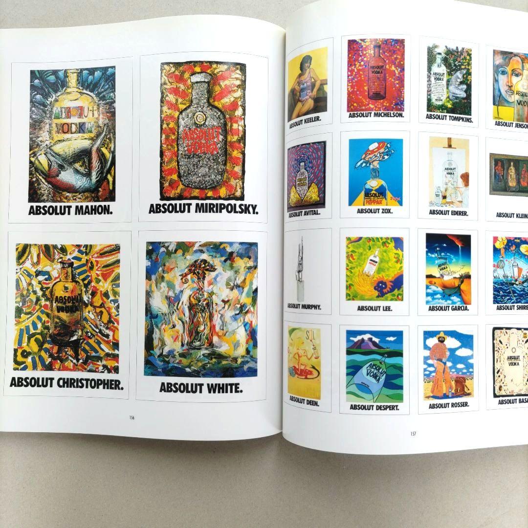 ABSOLUT BOOK. アブソルートウォッカ/ポスター作品集 デザイン - メルカリ