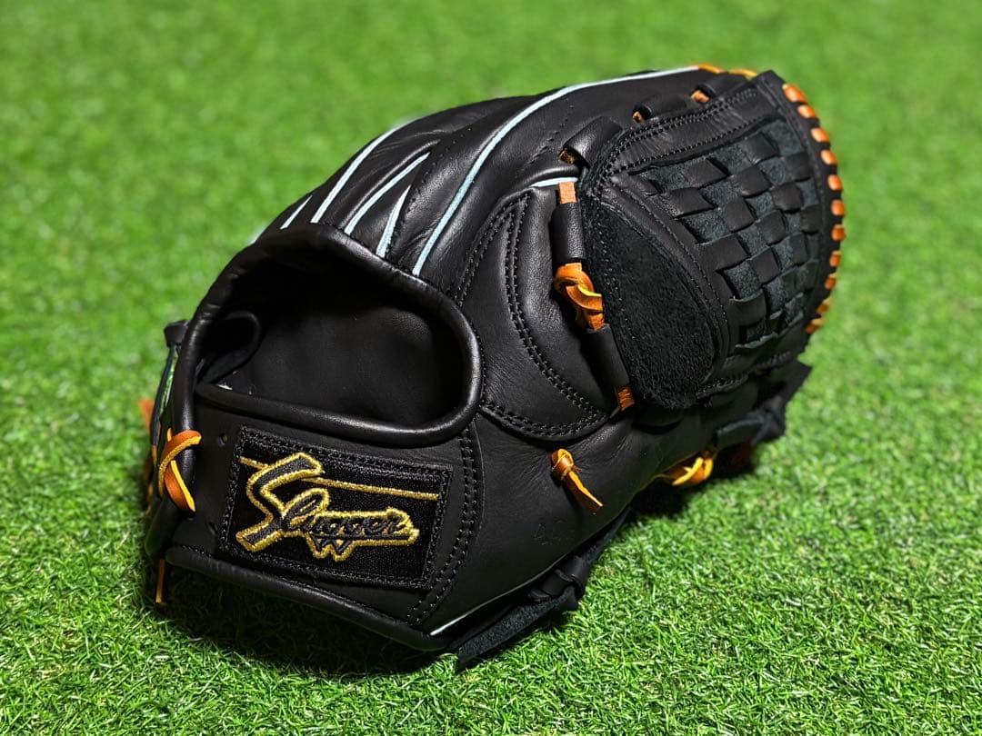 久保田スラッガー軟式MP18 楽天市場】久保田スラッガー 投手 軟式グラブ KSN-MP18 ブラック M号球