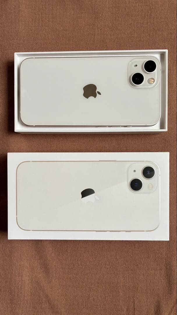 iPhone 13 ホワイト 128GB 箱付き【美品】 - メルカリ