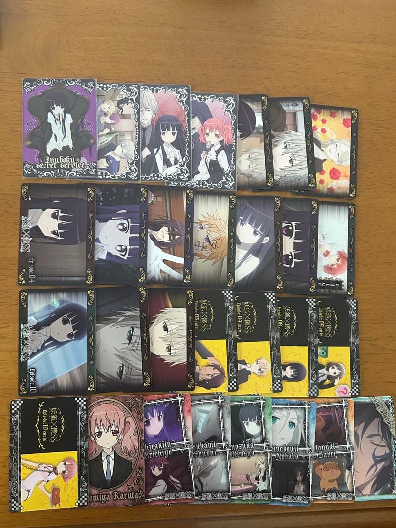 藤原ここあ 妖狐×僕SS いぬぼく アニメ版 トレーディングカード 29枚