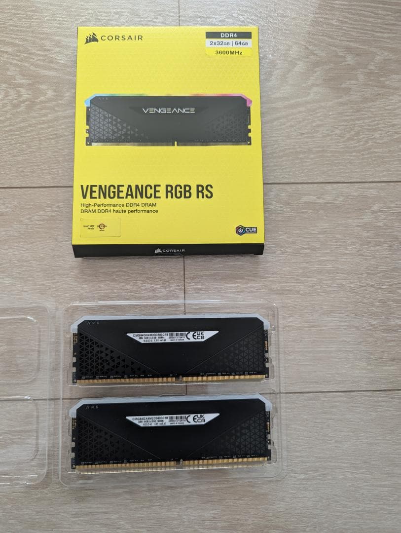 メモリー Corsair DDR4 64GB CMG64GX4M2D3600C18 Amazon | CORSAIR DDR4-64GB 3600MHz CL18 デスクトップPC用メモリ