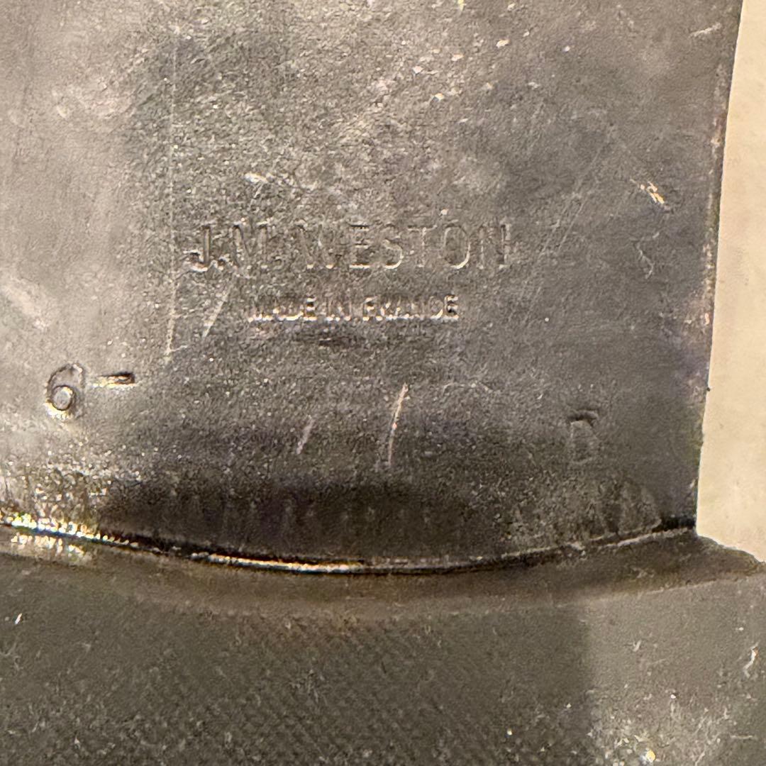 jm weston （ウエストン）705 チェルシーブーツ　6.5D 黒