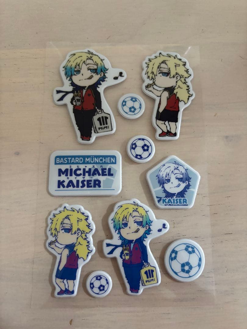 ブルーロック ミヒャエル・カイザー 特装版 日常着SDステッカー - メルカリ