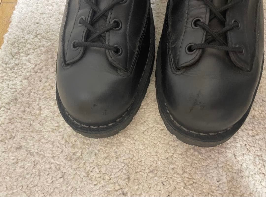 ダナー　フィールド　オールレザー　ブラック　26.5cm D121035