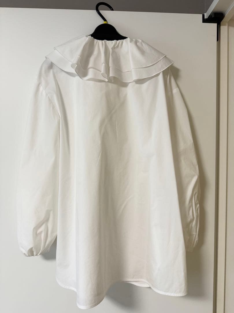 ayay@在庫処分中様専用 yori ヨリ ダブルフリルカラーブラウス38