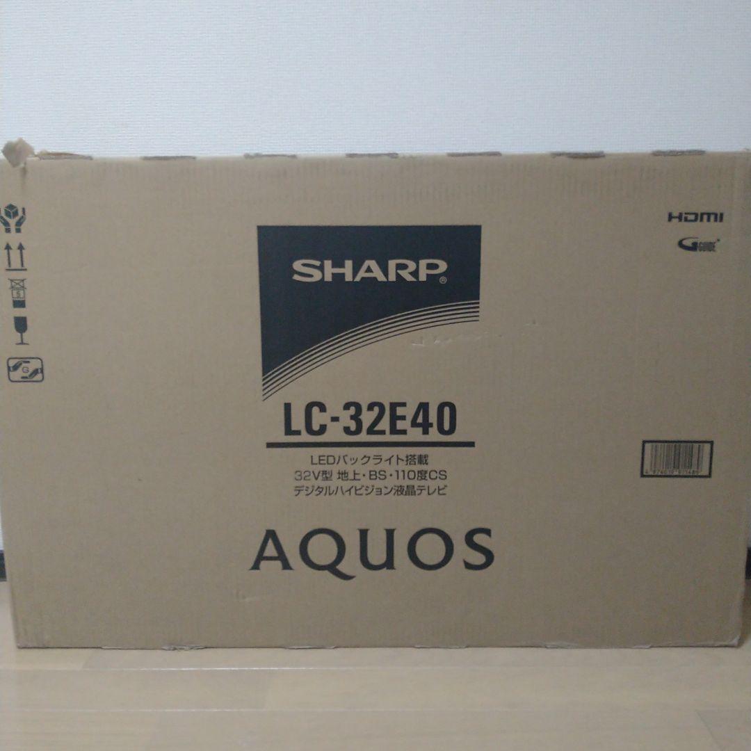 SHARP LC-32E40 32インチ液晶テレビ 機種別サポート情報（LC-32E40）│液晶テレビ（AQUOS）│サポート・お