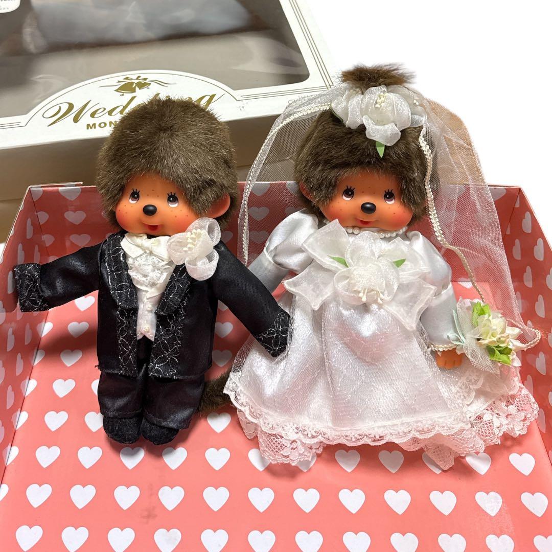 超希少！モンチッチ 30周年アニバーサリー ウェディングセット 洋装