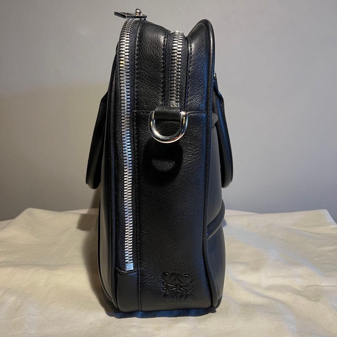 再値下げ！ロエベ LOEWE ブラックビジネスバッグ 本革