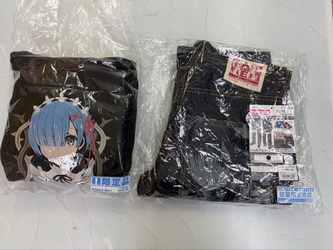 二次元COSPA リゼロ レム&ラム パーカー ジーンズ 限定品 - メルカリ