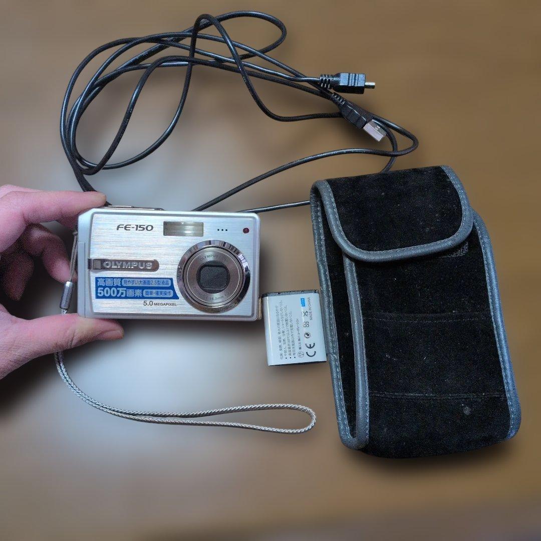オリンパス OLYMPUS FE-150 コンパクトデジタルカメラ 動作確認済