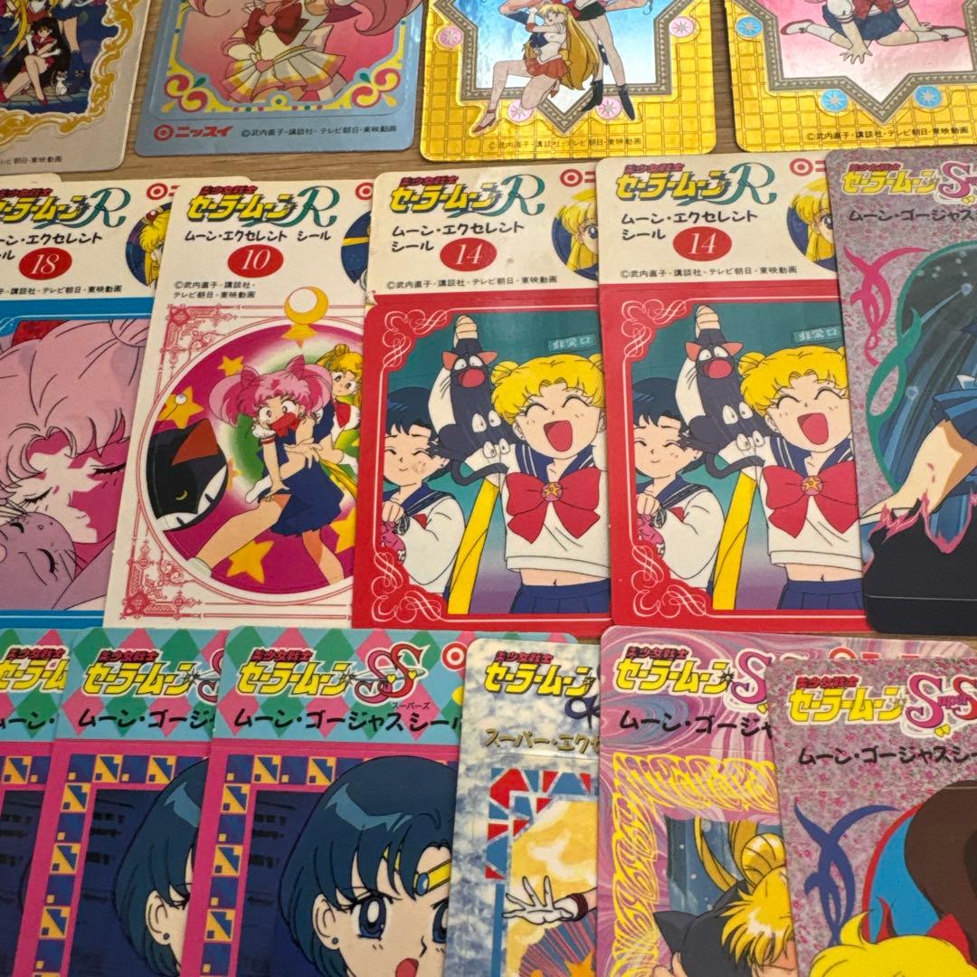 セーラームーン ニッスイ シール まとめ売り【5466 - メルカリ