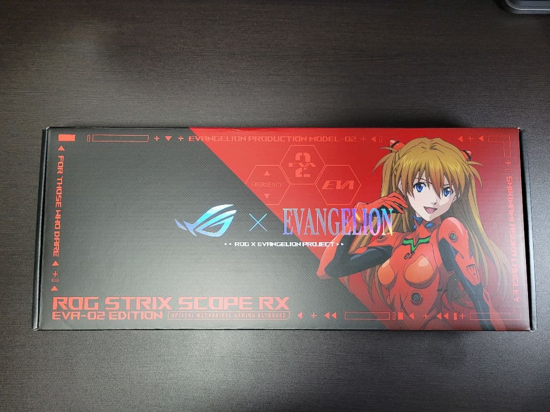キーボード ROG STRIX SCOPE RX EVA-02 EDITION ASUS ROG Strix Scope RX EVA-02 Edition Optical Mechanical Gaming