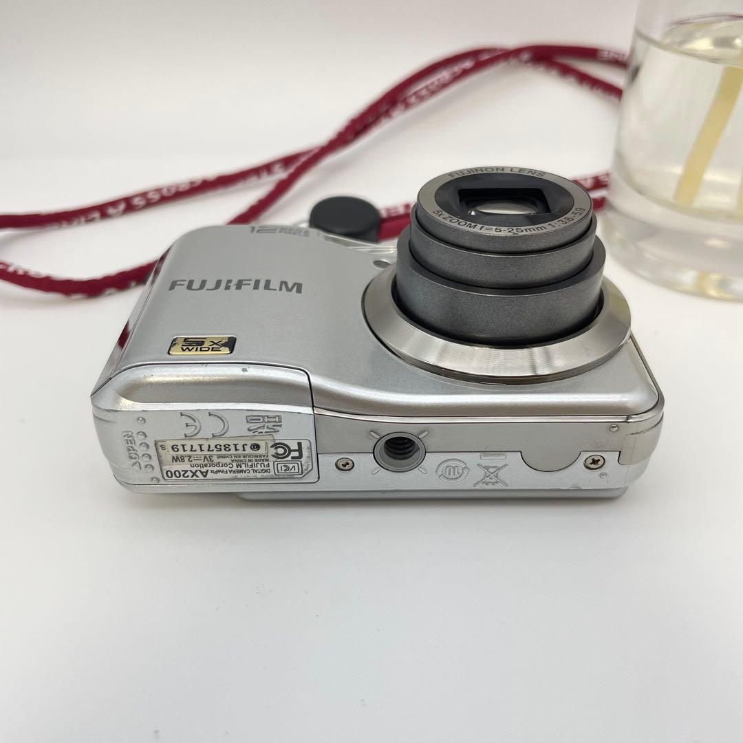 スマホ転送OK✨FUJIFILM FINEPIX AX200✨動作確認済 乾電池 - メルカリ