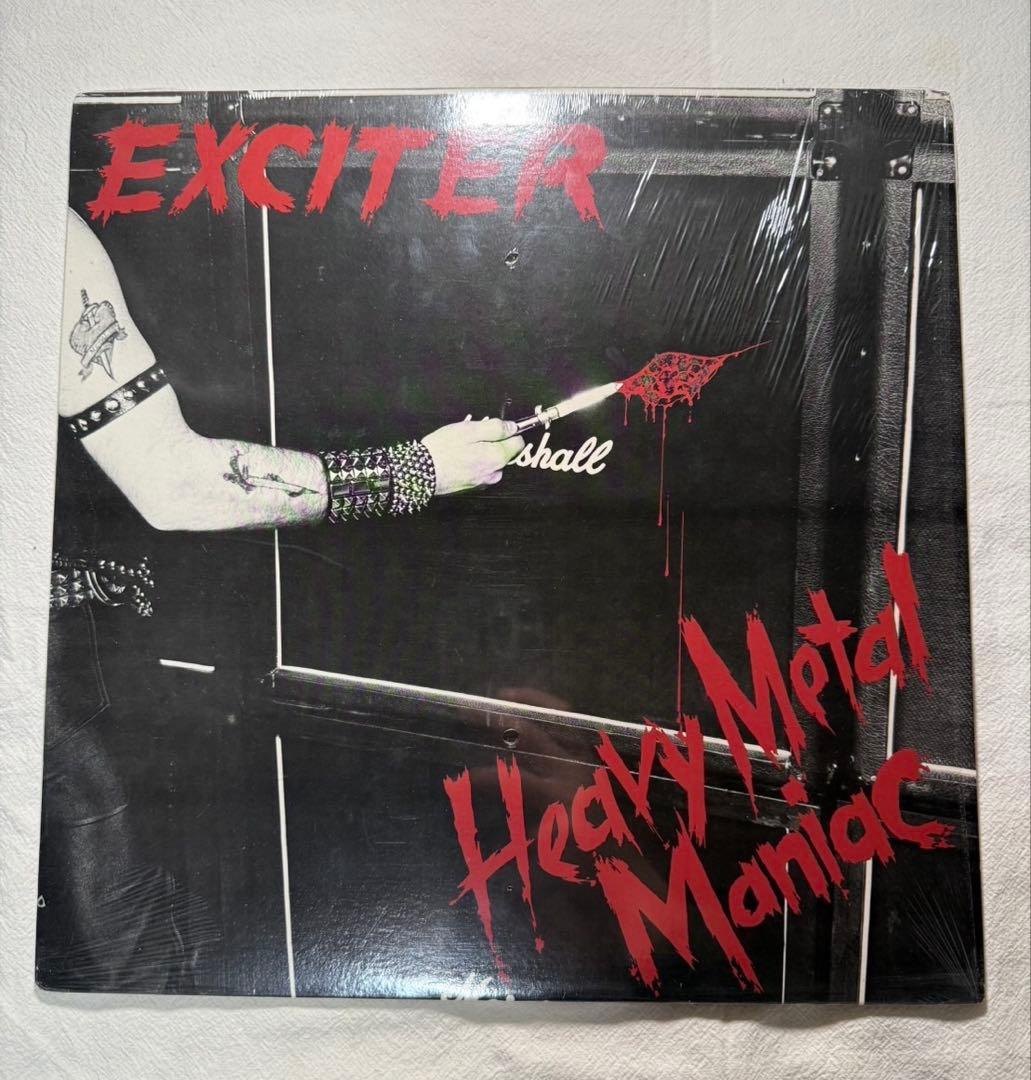 洋楽 EXCITER / Heavy l Maniac / LP Exciter - Heavy Metal Maniac [Vinyl] - Amazon.com Music