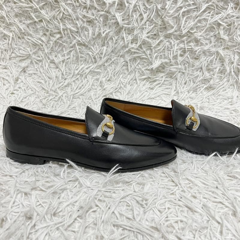未使用 GUCCI ローファー 482464 ホースビット ヨルダーン