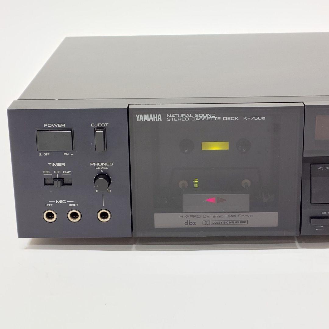 美品】YAMAHA K-750a オートリバースカセットデッキ ヤマハ - メルカリ